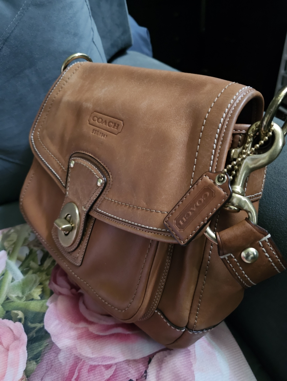 COACH Legacy Ali 65th Anniversity Edition Leather Bag - Picture 8 of 8